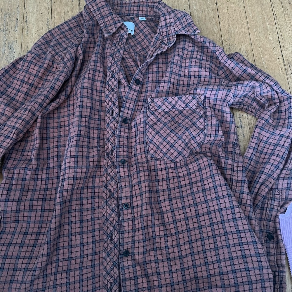 Aritzia Wilfred free vintage flannel